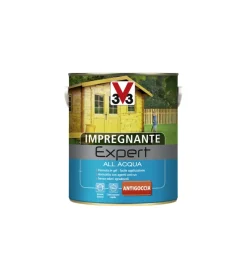 Impregnante ad acqua v33 "expert" noce scuro 2,5 litri