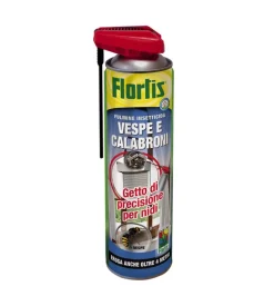 Insetticida spray flortis per nidi di vespe e calabroni 400 ml