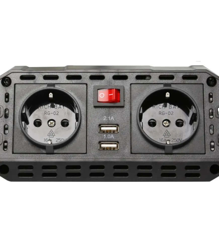 Invertitore di corrente brunner "zing" 1200 w.