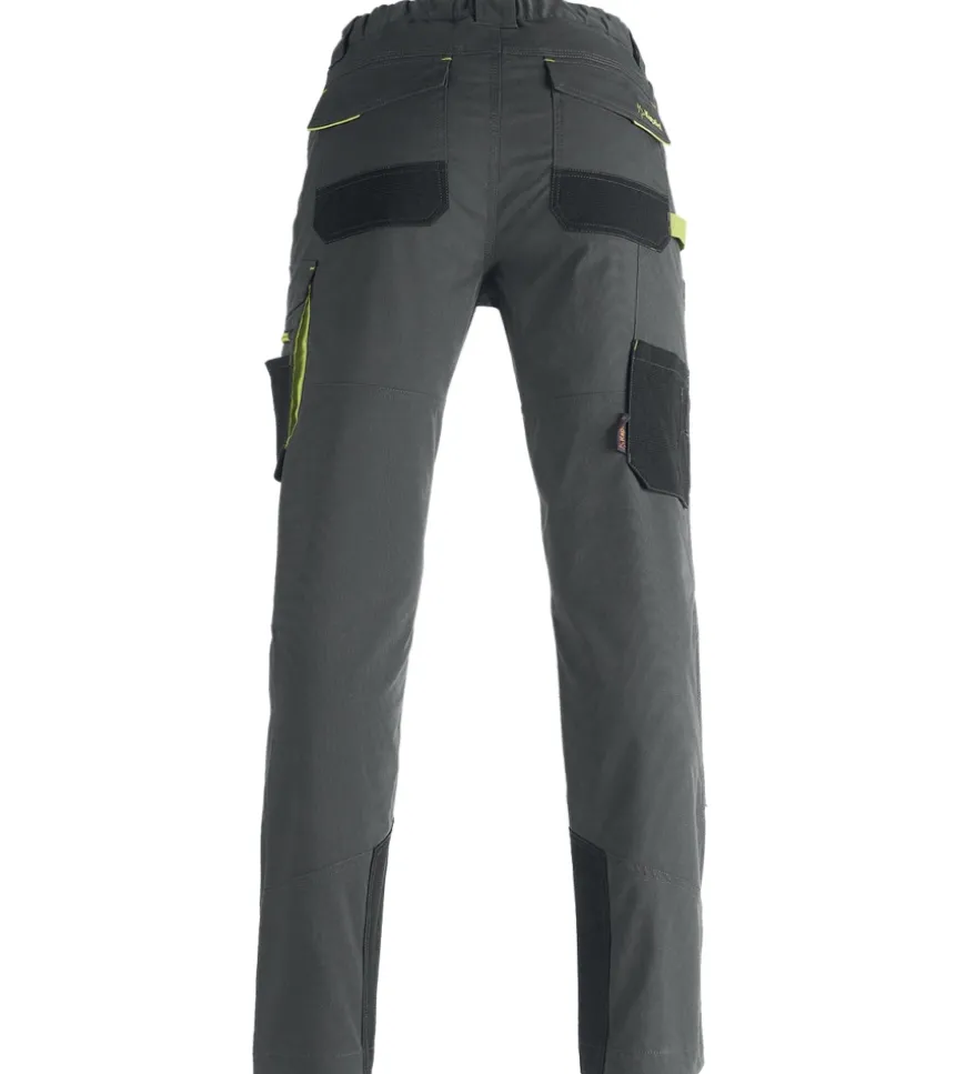 Kapriol pantalone da lavoro "dynamic piastrellista grgio/nero, tg l