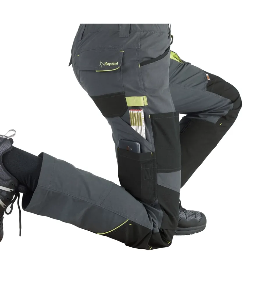 Kapriol pantalone da lavoro "dynamic piastrellista grgio/nero, tg l