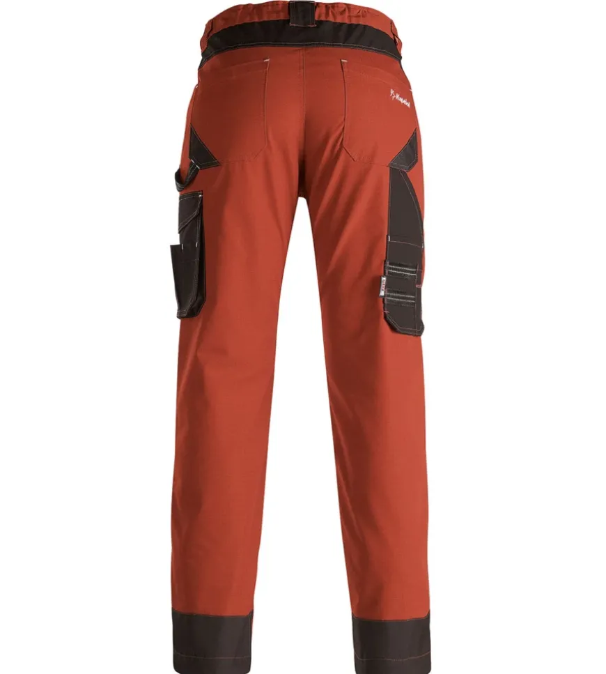 Kapriol pantalone da lavoro "dynamic" artigiano ruggine/nero, tg m