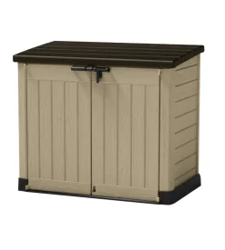 Keter - porta attrezzi multiuso in resina "store it out max" - 1200 lt 145.5x82x125 cm beige