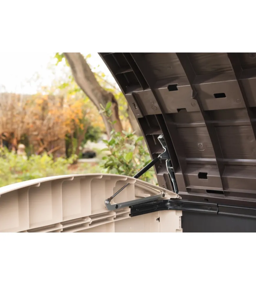 Keter - porta attrezzi multiuso in resina "store it out ultra" - 2000 lt 177x113x134 cm beige