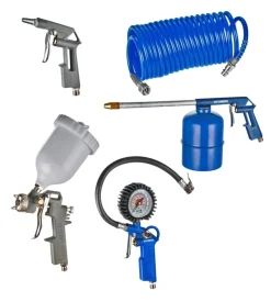 Kit 5 accessori per compressore hyundai con attacco rapido