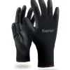 Kit 12 paia di guanti da lavoro skin neri, tg 10 - kapriol