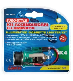 Kit accendisigari europa 12 v  39070