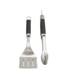 Kit accessori pinza e paletta weber "precision" in acciaio inossidabile