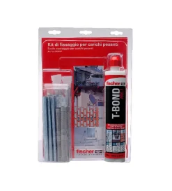 Kit ancorante chimico t-bond per carichi pesanti