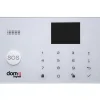 Kit antintrusione "dom-e" beghelli con sistema di allarme wireless wifi/gsm