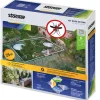 Kit antizanzare giardino stocker "base" per geyser nebulizzatore 25 m di tubo, 10 ugelli, 10 raccordi a t, 3 tappi di chiusura e 5 fermatubo