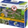 Kit antizanzare giardino stocker "pro" per geyser nebulizzatore 100 m di tubo, 40 ugelli, 40 raccordi a t, 5 raccordi dritti, 5 raccordi a l, 5 tappi di chiusura e 20 fermatubo