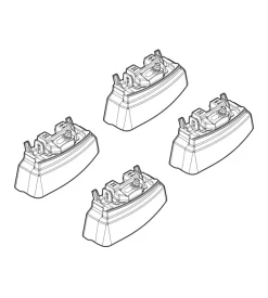 Kit attacchi per barre auto portatutto mercedes classe b 19>  n21228