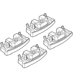 Kit attacchi per barre auto portatutto alfa mito 09/08  n21100