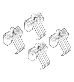 Kit attacchi per barre auto portatutto mazda 3 5p 19>  n21229