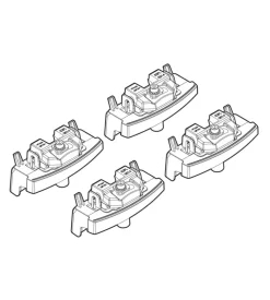 Kit attacchi per barre auto portatutto hyundai i40 wagon 11>  n21177