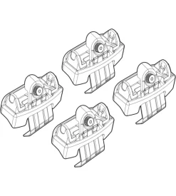 Kit attacchi per barre auto portatutto ford edge 16>  n21197