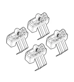 Kit attacchi per barre auto portatutto citroen ds5 12/11>  n21119