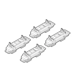 Kit attacchi per barre auto portatutto citroen c8 11/02 ulisse 06/02,phedra0  n21036