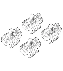 Kit attacchi per barre auto portatutto seat ateca 16>  n21205