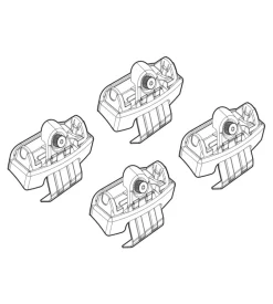 Kit attacchi per barre auto portatutto audi q2 16>  n21218