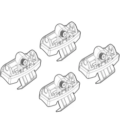 Kit attacchi per barre auto portatutto kia optima 16>  n21203