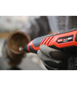 Kit avvitatore e multiutensile a batteria valex, 12 v batteria 2 ah e caricabatterie inclusi