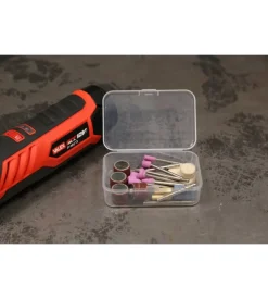 Kit avvitatore e multiutensile a batteria valex, 12 v batteria 2 ah e caricabatterie inclusi