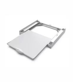 Kit di sovrapposizione universale per lavatrice e asciugatrice "torre green" bianco 59,4x8,4x63,4 cm