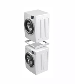 Kit di sovrapposizione universale per lavatrice e asciugatrice "torre up" bianco 61,2x6x56,2 cm