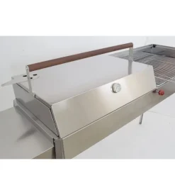 Kit forno a cottura indiretta per barbecue linea etna, 66,5x46 cm - lisa