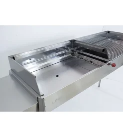 Kit forno a cottura indiretta per barbecue linea etna, 66,5x46 cm - lisa