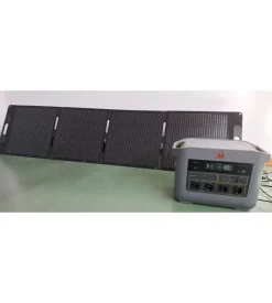 Kit pannello solare per ricarica autonoma pramac per generatori di corrente power station, 200w