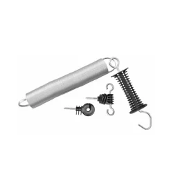Kit per porte recinto ama maniglia, isolatore, molla