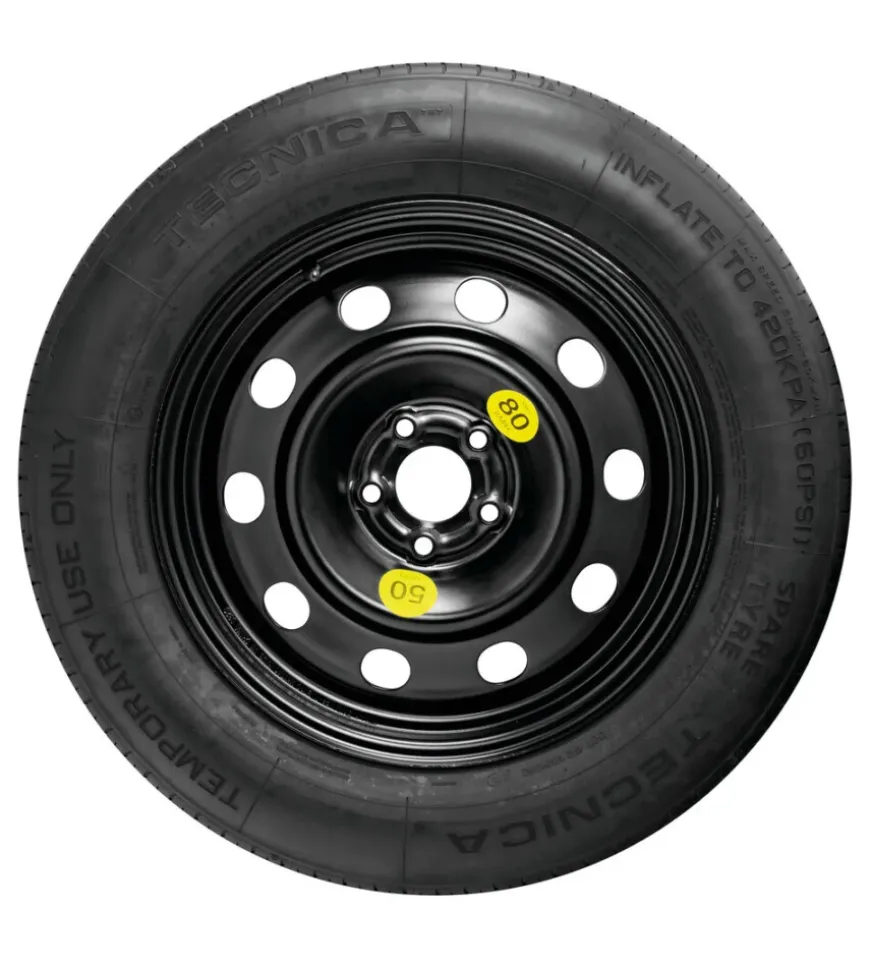 Kit ruotino di scorta lampa - 155/70 17 acciaio con cric e chiave svita bulloni - 76123