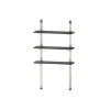 Kit scaffalatura per casette keter "shelving kit 100" in metallo 97x30 cm
