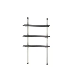 Kit scaffalatura per casette keter "shelving kit 100" in metallo 97x30 cm