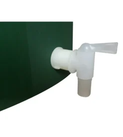 Kit serbatoio per raccolta acqua piovana verde 210 l