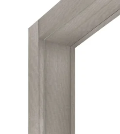 Kit telaio per porte forte "modulo" grigio 110x220 cm