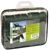 Kit telo ombreggiante triangolare verdemax verde scuro 3,6x3,6x3,6 m