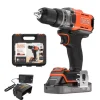 Kit trapano avvitatore a batteria black+decker "bcd382d1xk-qw" batteria inclusa 18v