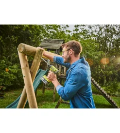 Kit trapano avvitatore e avvitatore ad impulsi a batteria ryobi