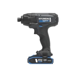 Kit trapano avvitatore e avvitatore a impulsi a batteria hyundai 2 batterie 20v 2ah e caricabatterie - cod. 25852