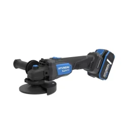 Kit valigetta smerigliatrice angolare a batteria hyundai disco 125 mm 20v 4ah e caricabatterie - cod. 25859