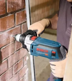 Kit valigetta trapano a percussione elettrico bosch "gsb 16 re professional" 750w