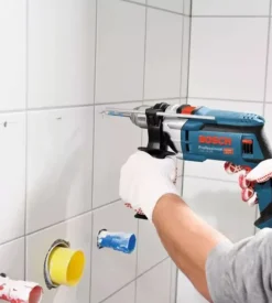 Kit valigetta trapano a percussione elettrico bosch 