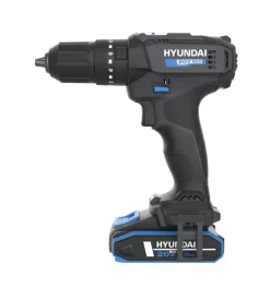 Kit valigetta trapano a percussione a batteria hyundai 50 nm 2 batterie 20v 2ah e caricabatterie - cod. 25874