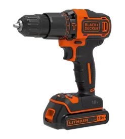 Kit valigetta trapano avvitatore a batteria black+decker 