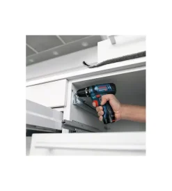 Kit valigetta trapano avvitatore a batteria bosch "gsr 12v-15" 30 nm 2 batterie 12v 2ah e caricabatterie