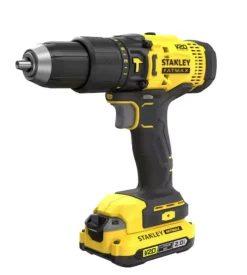 Kit valigetta trapano avvitatore a percussione a batteria stanley fatmax 